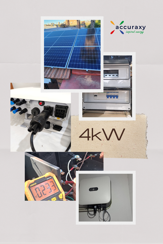 Proyecto de Energía Solar Ongrid de 4kW en Salto, Uruguay