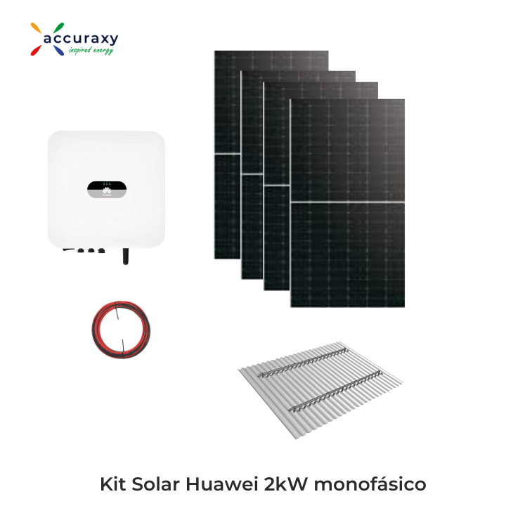 Kit Solar Huawei 2kW - Con UTE (Microgeneración)
