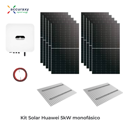 Kit Solar Huawei 5kW - Con UTE (Microgeneración)