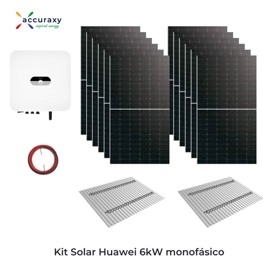 Kit Solar Huawei 6kW - Con UTE (Microgeneración)