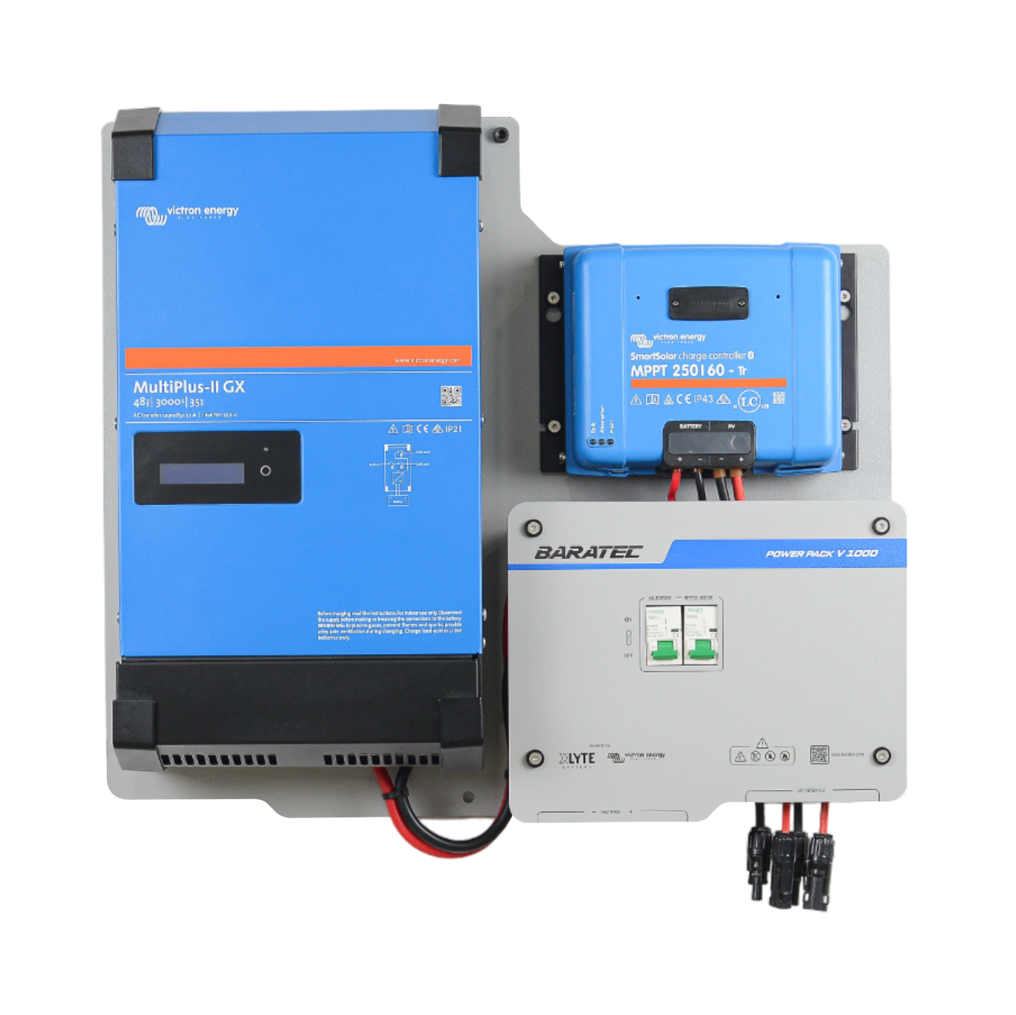 Kit Solar Victron V1000 - Sin UTE (Generación 15,8kWh/dia)