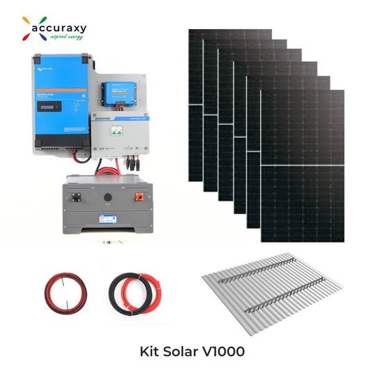 Kit Solar Victron V1000 - Sin UTE (Generación 15,8kWh/dia)