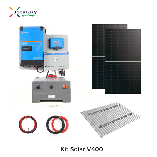 Kit Solar Victron V400 - Sin UTE (Generación 5,06 kWh/dia)