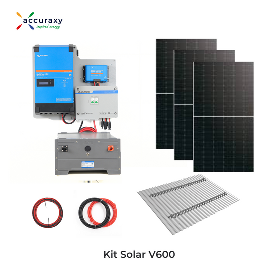 Kit Solar Victron V600 - Sin UTE (Generación 7,59 kWh/dia)